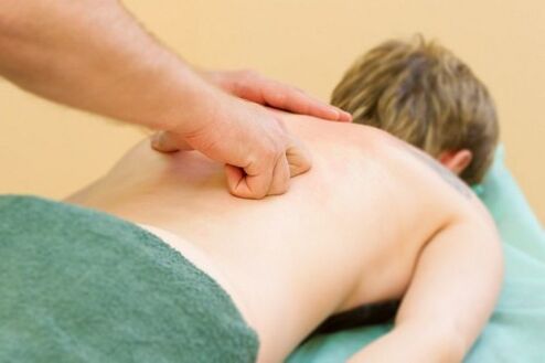 massage voor thoracale osteochondrose