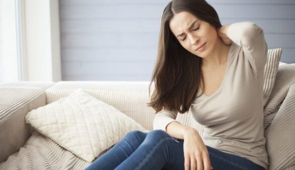 Cervicale osteochondrose bij een meisje