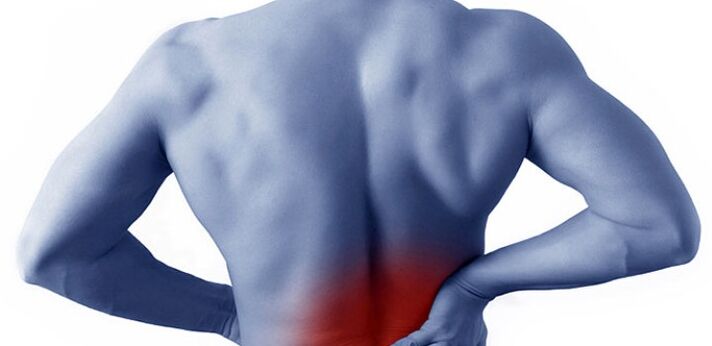 pijn in de lumbale regio