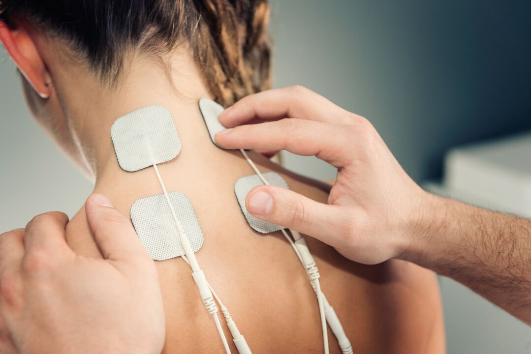 Elektroforese voor de behandeling van osteochondrose in de nek